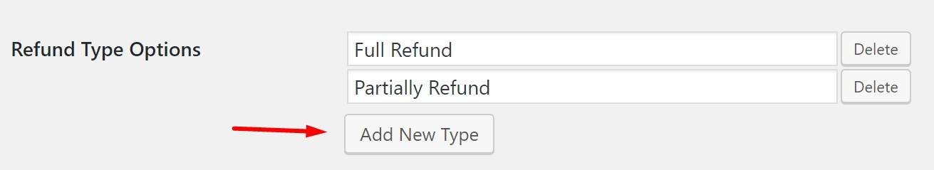 add refund type